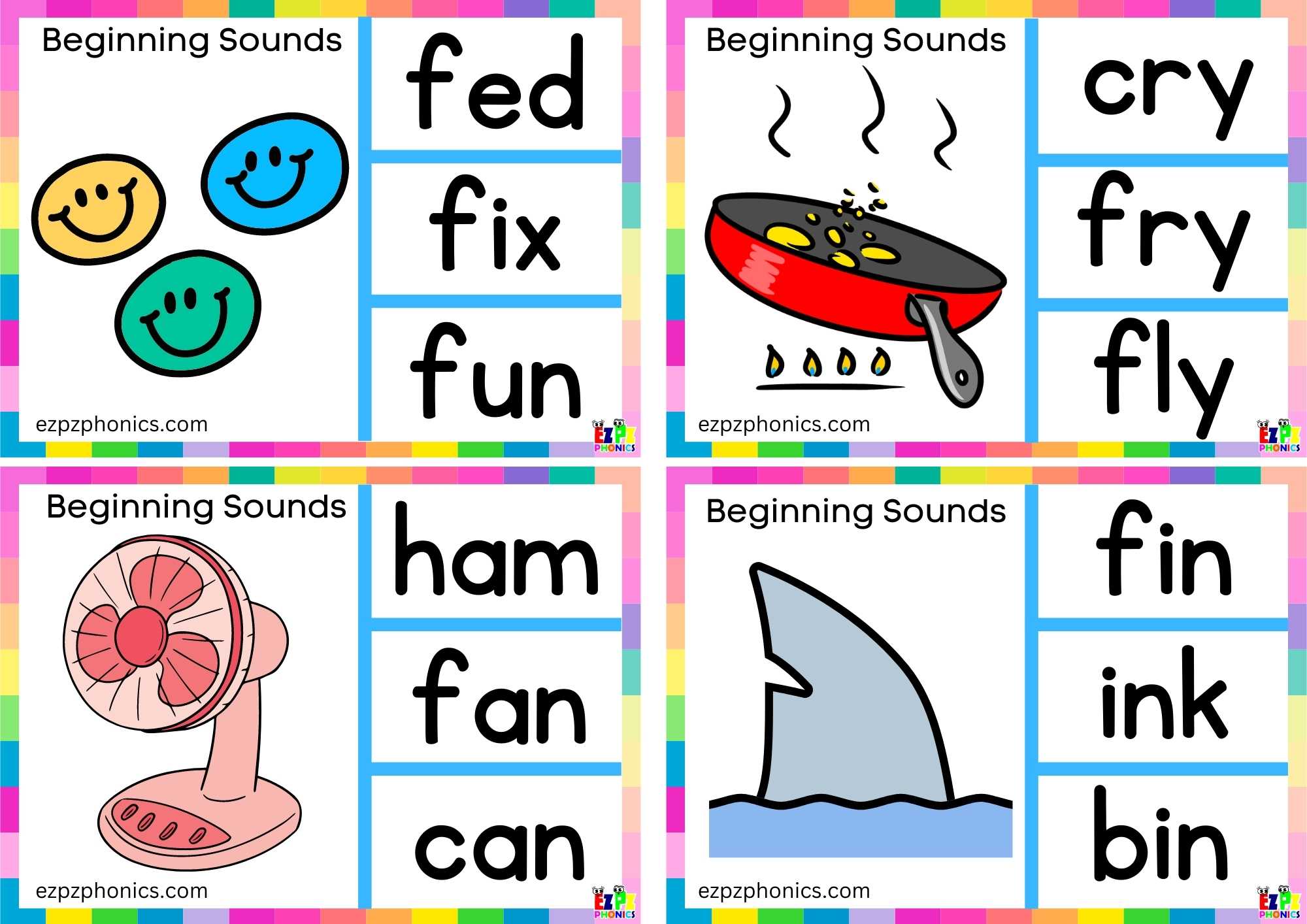 Letter F Look At The Image  And Clip The Correct Word Clip Card 2